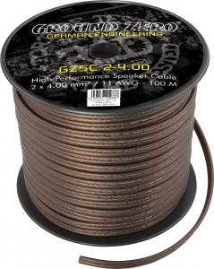 Миниатюра продукта Ground Zero GZSC 2-4.00 100м - акустический кабель